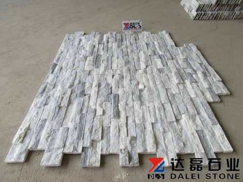 Cloudy grey stone cultured stone quartz cloudy grey wall cladding