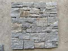 Landscape granite stacked stone Dalei cement cultured stone cladding prices