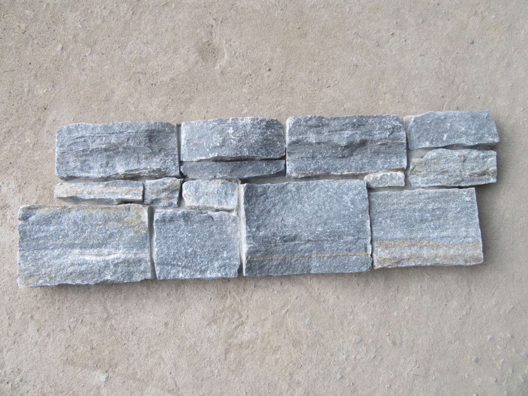 Blue cement cultured stone panel