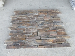 Rusty Slate Multicolor Culture Stone for Wall Cladding Decoration