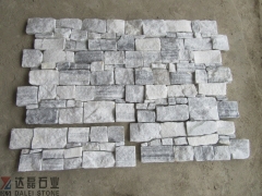 Cloud Grey Cement Culture Stone Natural Quartz Stone Panel Wall Cladding Design