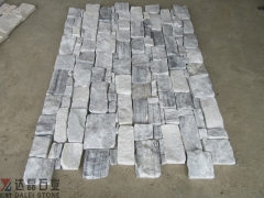 Cloud Grey Cement Culture Stone Natural Quartz Stone Panel Wall Cladding Design