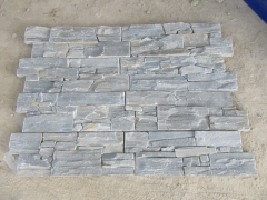 Grey Slate Culture Stone Wall Cladding Ledgestone Cement Stone Veneer