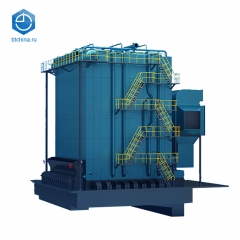 生物质角管式链条炉排热水锅炉额定热功率29-116MW