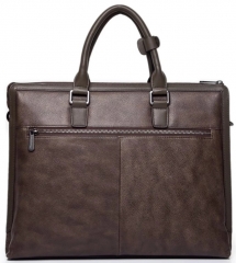 Men Genuine Leather Briefcase