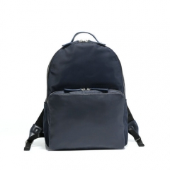 Lady's backpacks with leather trims