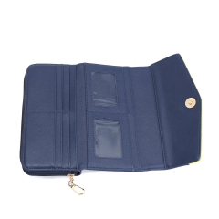 PU zipper wallet