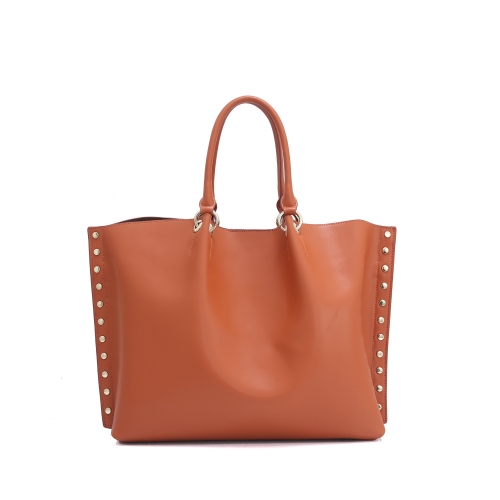 Ladies' leather tote bags