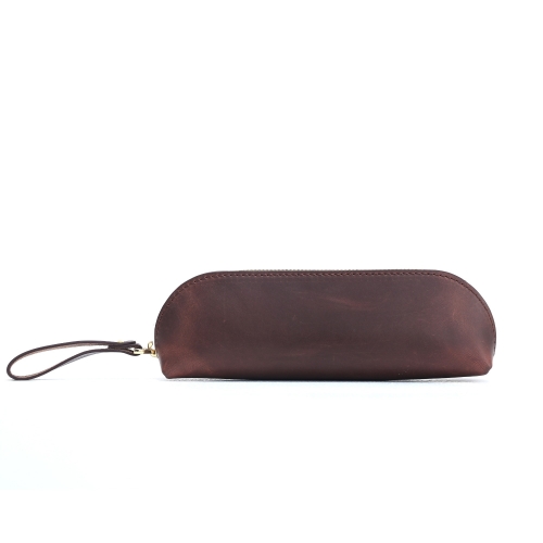 Leather coin pouch