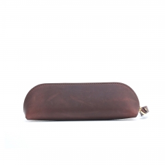 Leather coin pouch