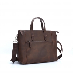 Men's leather briefcase