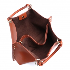 Ladies' leather tote bags