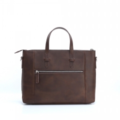 Men's leather briefcase