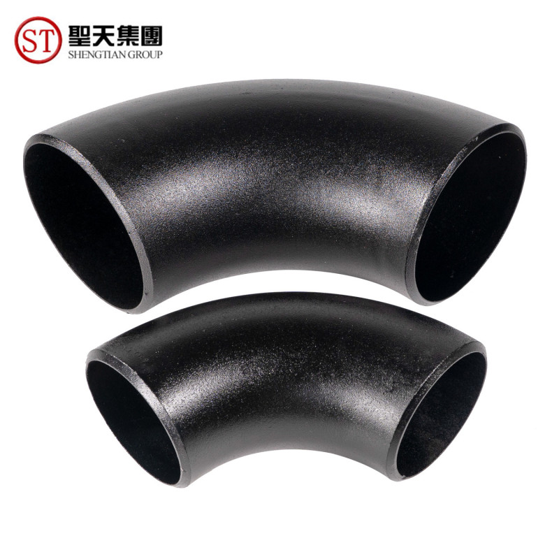 ASME B16.9 Carbon Steel Short Radius 45 Degree Butt Weld Pipe Fitting Elbow