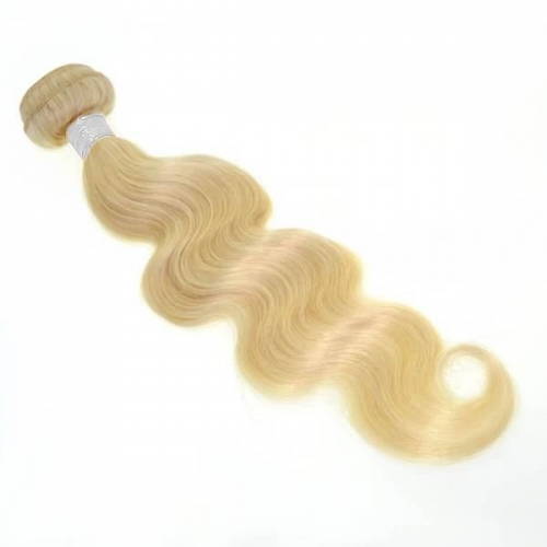 100% Virgin Hair #613 Blonde Body Wave Bundle-10A