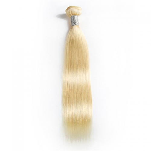 100% Virgin Hair #613 Blonde Straight Bundle-10A