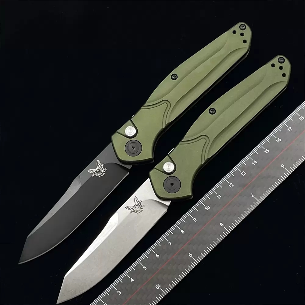 Benchmade 9400 s30v steel blade 6061aluminum handle tactical rescue assisted folding knife