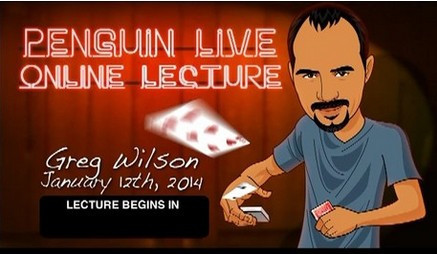 Gregory Wilson Penguin Live Online Lecture 2