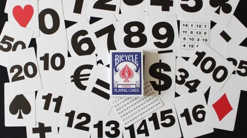 11 Effects by Bicycle Special Numbers Playing Cards（English）