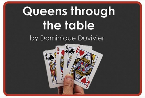 Queens Through The Table by Dominique Duvivier