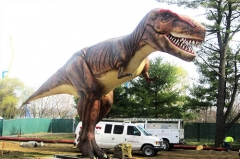 Simulación Dino Large T-rex Statue