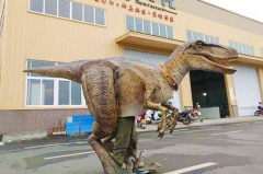 Disfraz de dinosaurio adulto realista