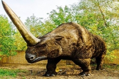 Escultura Animal Animatronic Elasmotherium