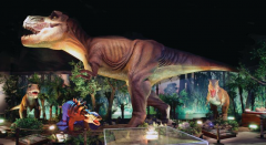 Modelo de parque de tamaño natural T-rex