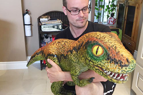 T-rex Baby Model Puppet