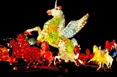 Linterna animal para la decoración del año nuevo chino