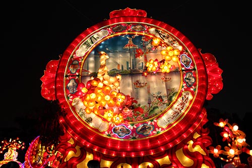 Chinese Traditional Garden Decorative Led Lantern