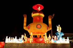 Linterna popular de las linternas de la fábrica de Zigong