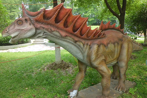 Modelo de dinosaurio animatronic de alta simulación