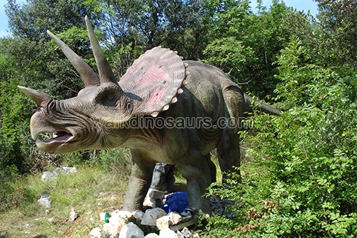 Parque de atracciones Dinosaurio animatrónico realista