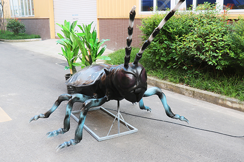 Animatronic Animal Park Mechanic Insect Sculpture
