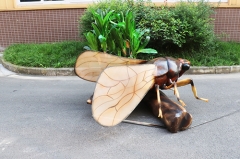 Theme Park Decorative Big Size Animatronic Insects