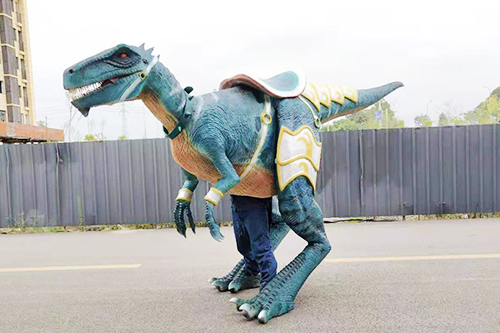 Disfraces de Halloween de dinosaurio realista de cosplay