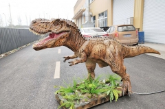 Robot hecho a mano dinosaurio dinosaurio de goma de silicona