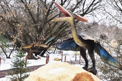 Simulación al aire libre Dinosaurio Pterosaurio Modelo