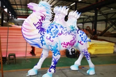Festival Chinese Mythical Animals Lantern