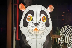 Animal Art Lantern Artificial Panda Model