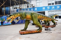 Modelo T-rex robótico de pequeño tamaño para pantalla