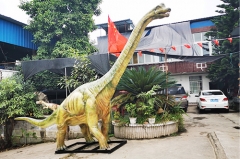 Outdoor Life Size Dinosaur Fiberglass Statue