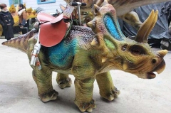 Dinosaur Park Equipment T-rex Ride para niños
