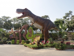 Theme Park Mechanical Dinosaur Model