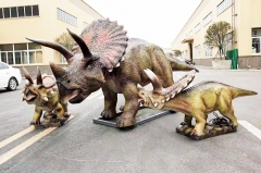 Parque de atracciones Dinosaurio animatrónico realista