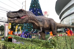 Parque jurásico Modelo animatrónico de Baryonyx