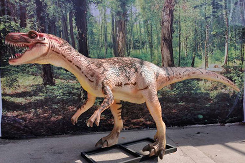 Dinosaurio realista de fibra de vidrio del fabricante chino