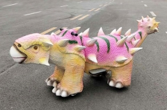 Scooter de dinosaurio realista para centro comercial