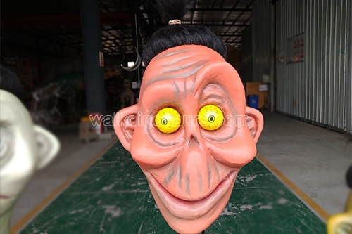 Haunted House Customized Head Animatronic Model for Halloween